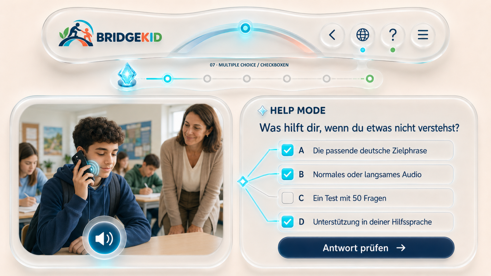 BRIDGEKID Multiple Choice