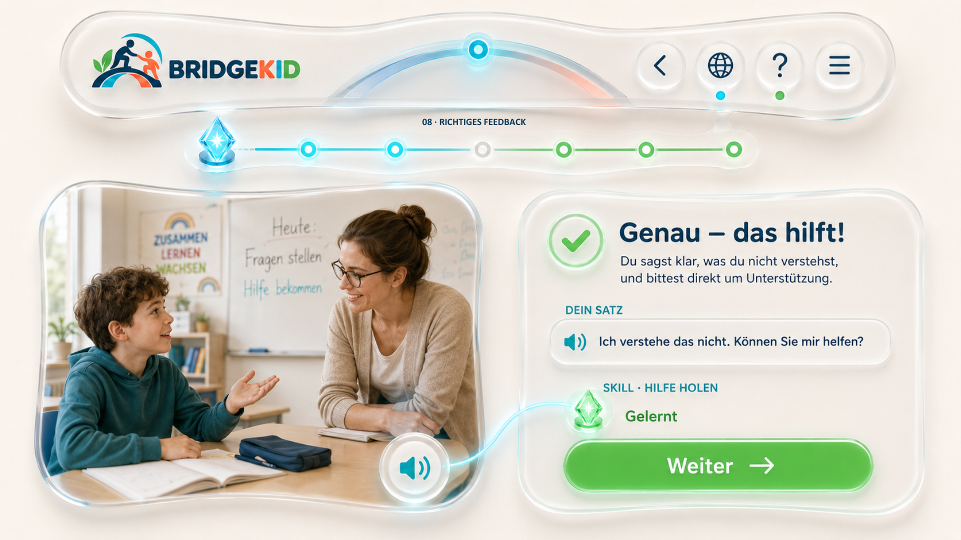 BRIDGEKID richtiges Feedback